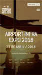 Mobile Screenshot of airportinfraexpo.com.br